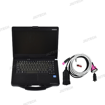 for liebherr diagnostic kit with cf53 laptop construction machinery diagnostic tool excavator loader bulldozer crane dia