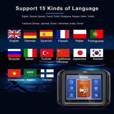 XTOOL D9HD Truck and Car diagnostic tool 12V to 24V 42+Special Functions Topology Mapping for Diesel/gasoline Replace PS90 PRO