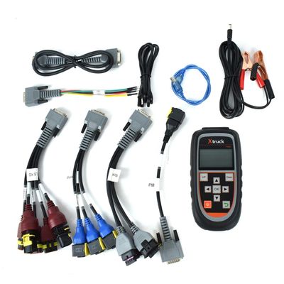 XTRUCK Y006 CAN Bus Diagnostic Tool with CAN Node Search | Euro 6 NOx, Urea Level, PM & Exhaust Temp Sensor Tester for Trucks