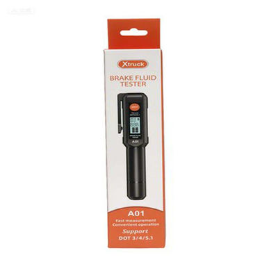 DOT3/DOT4/DOT5.1 Brake Fluid Tester DetectorTool Metal Probe With Display Screen Indicator Light