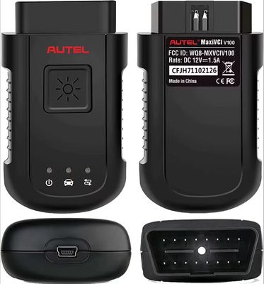 Autel MaxiVCI V100 Bluetooth Connector, Vehicle Communication Interface, Compatible with Autel MS906BT MS906TS MK906BT