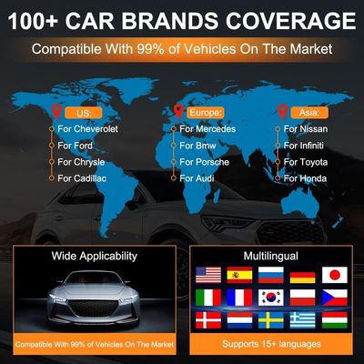 Xtruck 819 Car Diagnostic Tool All System Obd2 Scanner Freeupdate,Code Reader And Display Monitor