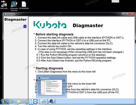 for kubota diagnostic kit python for kubota diagmaster python interface kubota takeuchi diagnostic tool