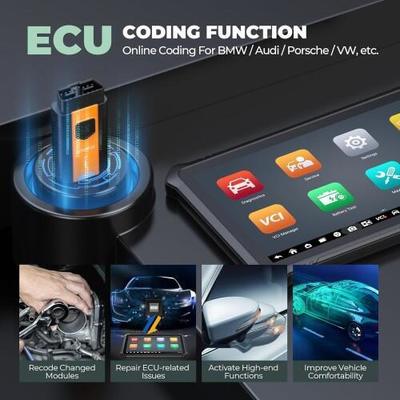 2025 OTOFIX D1 MAX Full System Diagnostics Bi-Directional Scanner Support ECU Coding DoIP & CAN FD 40+ Services