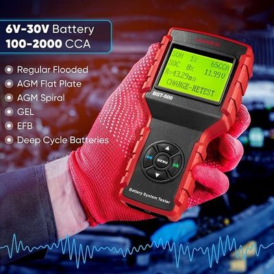 LAUNCH BST-500 | 6V/12V/24V Battery & Charging System Analyzer | 100-2000 CCA Load Tester