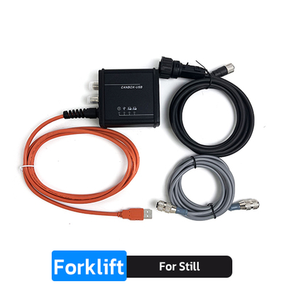 静止フォークリフト Canbox の診断キット USB インターフェイス V8.20 静止 STEDS ソフトウェア 診断 スキャナー ツール 静止フォークリフト Canbox 診断 スキャナー