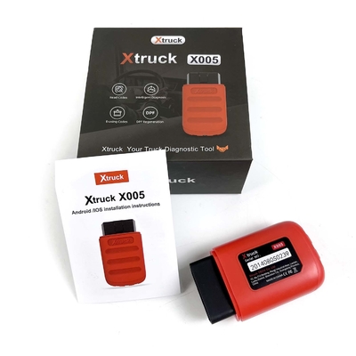 Xtruck X005 トラック診断ツール | SHACMAN/SINOTRUCK/DongFeng/FAWDE用ECUフラッシュ