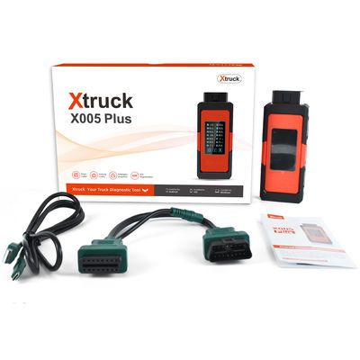 Xtruck X005 Plus Truck Diagnostic Tool with 8 OBDII Test Modes Automatic Fault Code Reading and Live Data Stream