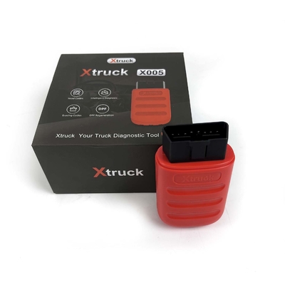 Xtruck X005 ヘビーデューティトラック OBDスキャナー 8つのOBDIIテストモード、2年間の無料アップデート、故障コードの読み取り