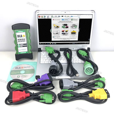CFC2 ラップトップ + jpro dla 診断用 2024 DLA+2.0 車両インターフェース 最新型ヘビーデューティトラック スキャナー診断ツール