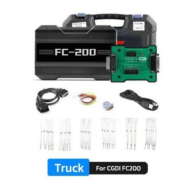 CG FC200 ECU プログラマー フルバージョン、MPC5xx ベンチ上のデータ読み取り/書き込みおよび多言語サポート用 MPC5XX アダプター付き