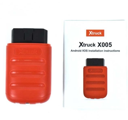 Xtruck X005 Bluetooth 5.1 SHACMAN/SINOTRUK用の重用トラック診断ツール