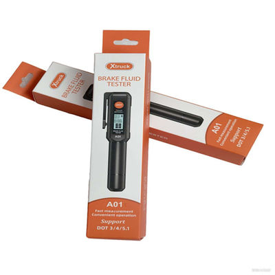 Xtruck A01 ユニバーサルブレーキフルードテスター 高精度プローブとHTNディスプレイ搭載 DOT3/4/5.1ブレーキオイル検出用