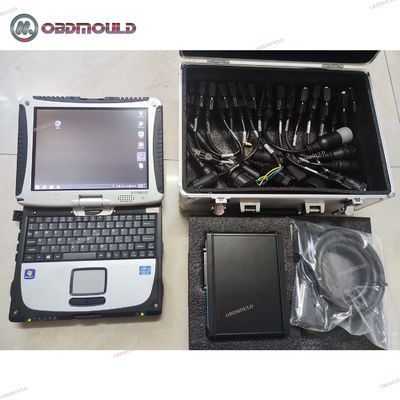 For Jatest Exzavator Universal Truck Excavator Diagnostic Kit with CF19 laptop For Jaltest Link Heavy Duty Truck Diagnostic Tool
