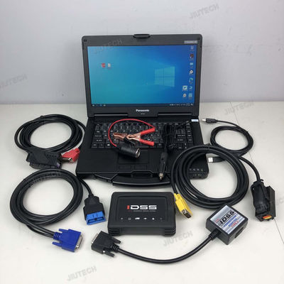 オリジナル Isuzu IDSS 診断スキャナー 2025 ソフトウェア バージョン オールインワン ハードウェアとソフトウェア トラックと掘削機の診断のための多言語サポート