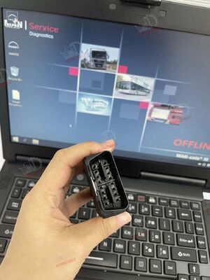 For MAN T427 DIAGNOSTIC TOOL TRUCK DIAGNOSTIC INTERFACE Parameter Programming Device WLAN Calibration Monitoring CF53 Laptop
