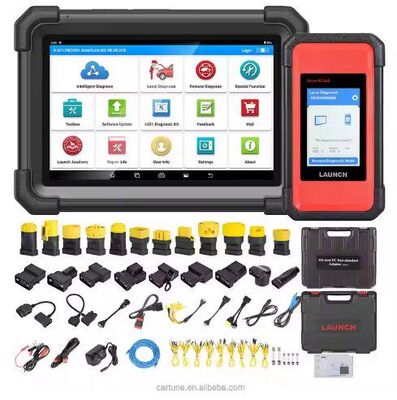 X431 スマートリンク C 2.0 重荷トラックモジュール X431 V+ PRO3 PRO5 サポート 12V/24V 商用旅客 新エネルギー Ca