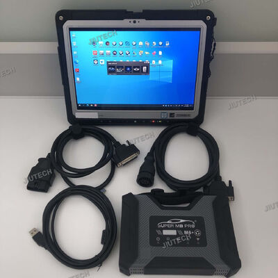 最新の SUPER MB Pro M6+ 診断 V CI マルチプレクサー XENTRY とベンツ カー トラック 診断ツールと CF33 タブレット