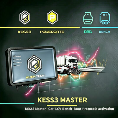 AlienTech KESS V3 ECU TCU プログラミングツール OBD 自動車用プロトコル診断装置 LCD ECU チップチューニング オンラインリマップツール