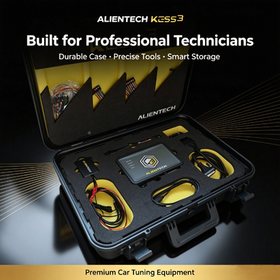 Alientech KESS V3 ECU チップチューニングツール (トリプルプロトコルOBD、ベンチ、ブート処理対応、マスター/スレーブアップグレード可能)