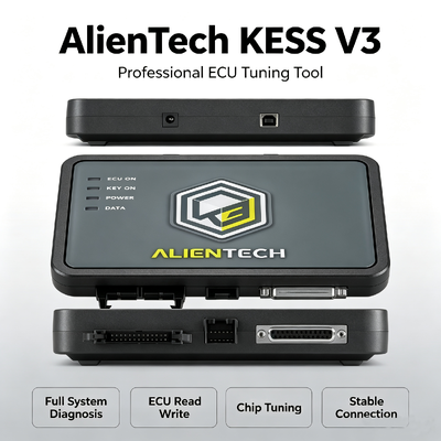 Alientech KESS3 マスターバージョン ECU TCU チップチューニングプログラマー (OBD、ベンチ、ブートプログラミング対応、処理速度10倍速