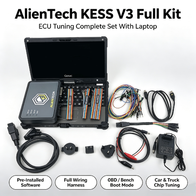 Alientech KESS3 車両 ECU プログラマー (OBD プロトコルフルサポート、OBD およびベンチチューニング用多言語対応)