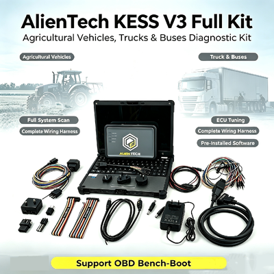 アリエンテック KESS3 ECU プログラミング ツール OBD ベンチ ブートチューニング 多言語インターフェースと 12ヶ月無料サブスクリプション