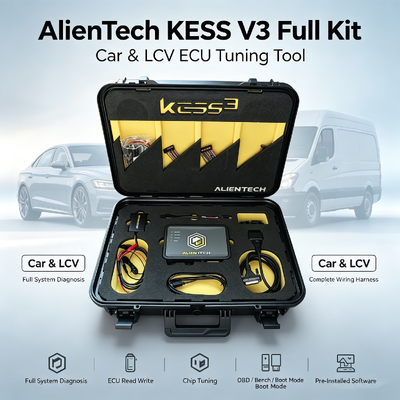 Alientech KESS3 ECUプログラミングツール（多言語インターフェース、OBDベンチブートチューニング、12ヶ月無料サブスクリプション付き）