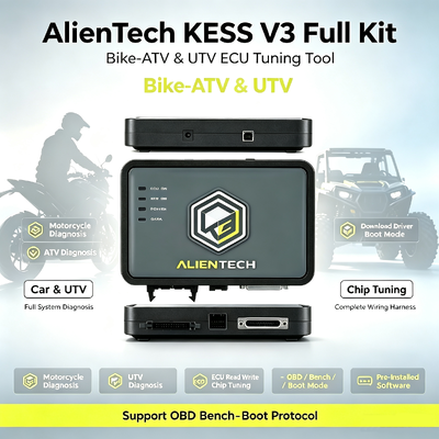アリエンテック KESS3 ECU プログラマ 多言語インターフェイス OBD ベンチブートチューニングと1年間の保証