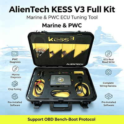 アリエンテック KESS3 ECU プログラマー 診断装置 海洋PWC 調節OBD ベンチブーツと無料 12ヶ月 サブスクリプション