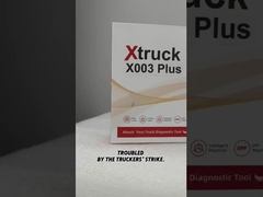 Xtruck X003 Plus トラック診断ツール 欠陥コードとデータストリームをCummins/Volvo/Scaniaのために読み取ります